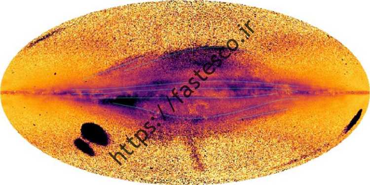 (تصویر) کشف بازوی فسیلی مارپیچی مرموز در کهکشان