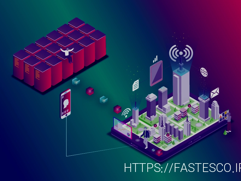 Isometric Blockchain Cryptocurrency Illustration concept blockchain crypto currency design digital graphic illustration