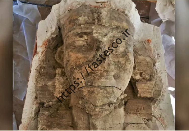 کشف دو مجسمه بزرگ ابوالهول در مصر