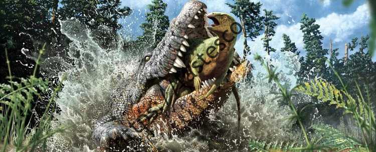 کشف بقایای 95 میلیون ساله تمساح قاتل با آخرین وعده غذایی!  // ویرایش