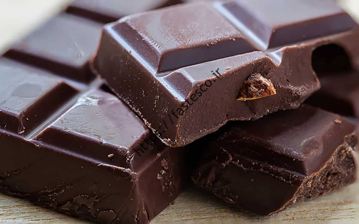 طرز تهیه دسر شیر دو رنگ شکلات