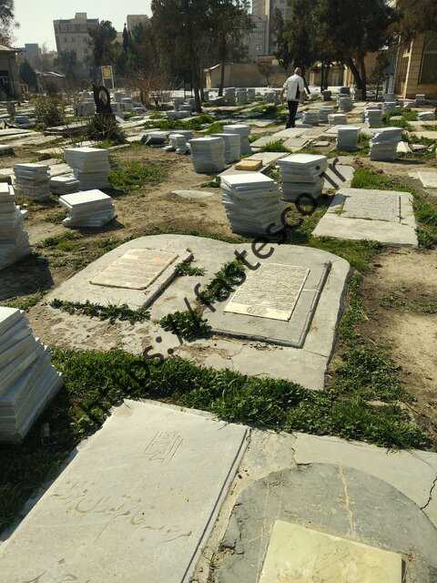 بر هم زدن تاریخ در قبرستان امامزاده عبدالله